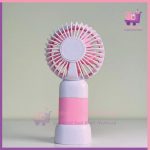 Cute Mini Fruits Fan - Pink Color - Image 5