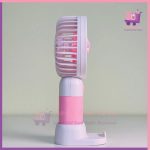 Cute Mini Fruits Fan - Pink Color - Image 4