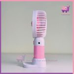 Cute Mini Fruits Fan - Pink Color - Image 3