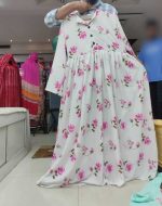 Blazer Cut Design Hijabi Gown - Image 4