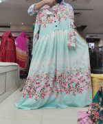 Blazer Cut Design Hijabi Gown - Image 3