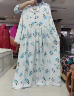 Blazer Cut Design Hijabi Gown - Image 2