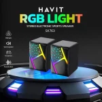 Havit SK763 2.0 RGB Gaming USB Speaker | Stead Mart