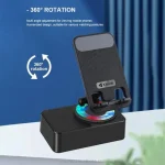 Kisonli M-1 Portable Bluetooth Speaker with Mobile Stand - Image 3