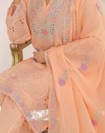 Bin Hameed Raiqa Embroidered Chickenkari Lawn - Image 6