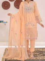 Bin Hameed Raiqa Embroidered Chickenkari Lawn