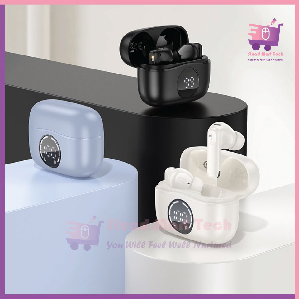 Hoco-EQ22-ANC-Wireless-Earbuds- Hoco EQ22 ANC Wireless Earbuds with Bluetooth 5.4 - Image 1