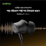 Oraimo Necklace 5 Tahsan Tuned ANC Wireless Neckband Headphones - Image 6