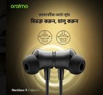 Oraimo Necklace 5 Tahsan Tuned ANC Wireless Neckband Headphones - Image 11