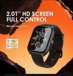 Oraimo Watch 5 Lite 2.01” HD Smart Watch with BT Calling & IP68 Waterproof