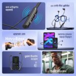 Oraimo Necklace Lite Call Vibration Wireless Neckband Headphones - Image 3