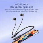 Oraimo Necklace Lite Call Vibration Wireless Neckband Headphones - Image 4